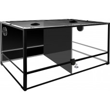 GLASS HINGED DOOR TERRARIUM (CLAPBOARD) 120cmLx45cmWx60cmH 1pc/outer