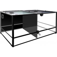 GLASS HINGED DOOR TERRARIUM (CLAPBOARD) 120cmLx60cmWx60cmH 1pc/outer