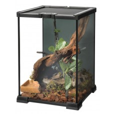 MINI GLASS TERRARIUM 20cmLx20cmWx30cmH 1pc/outer